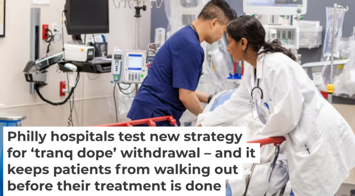 Patients suffering withdrawal from fentanyl and xylazine can require intensive care. SDI Productions/E+ Collection via Getty Images